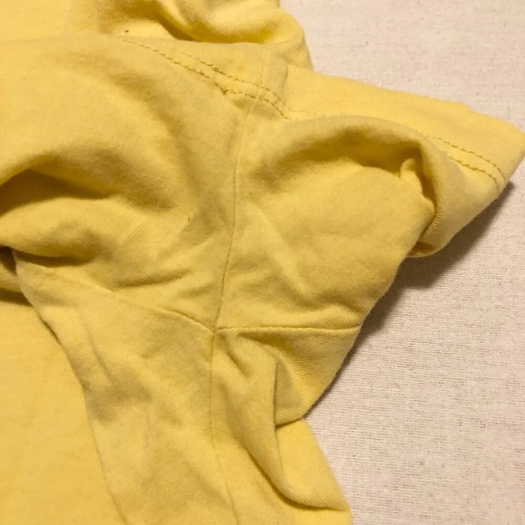 Zara Size Small Tip Here Pocket Shirt Yellow Cler Pocket Tshirt - Picture 16 of 16
